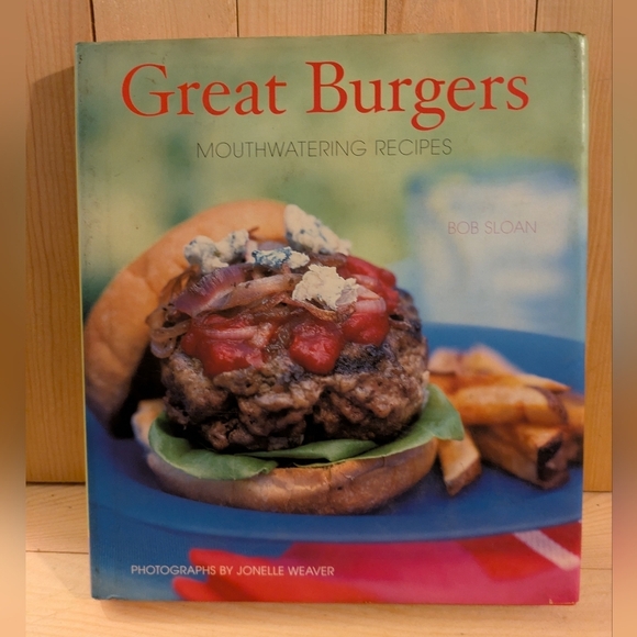 Great Burgers Cookbook - Mouthwatering Recipes Pre-owned - Picture 1 of 7